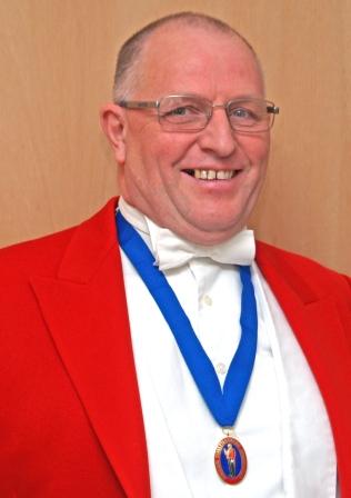 Dorset Toastmaster and Master of Ceremonies Terry Hughes