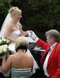 Essex Wedding Toastmaster Richard Palmer wedding day for Bride and Groom