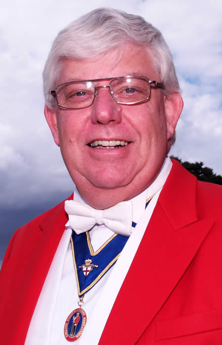 Essex Toastmaster and Master of Ceremonies Mike Eldred